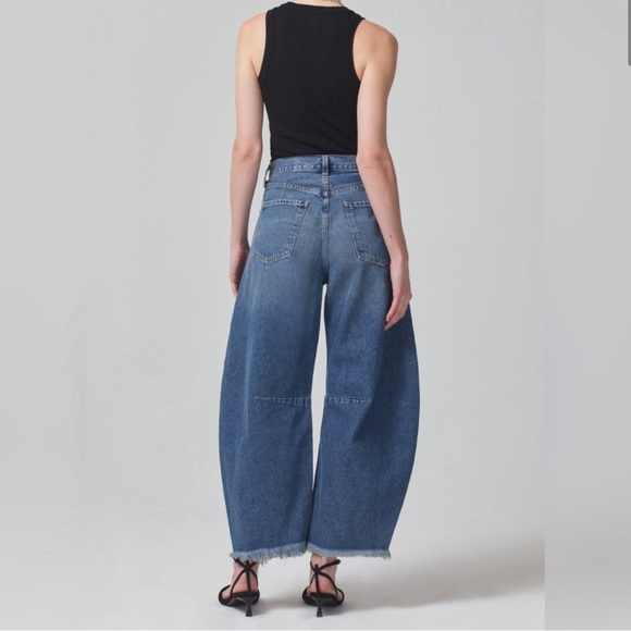 Citizens of Humanity Horseshoe Straight Wide Leg Jeans - Picture 2 of 5